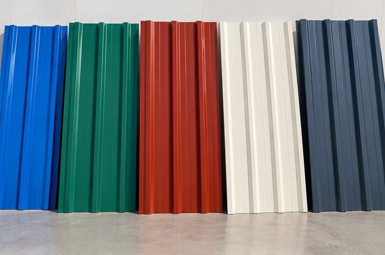 Colour-Coated Roofing Sheets