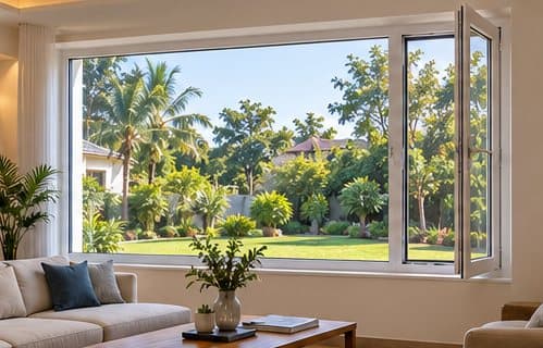 uPVC Fixed + Openable Windows